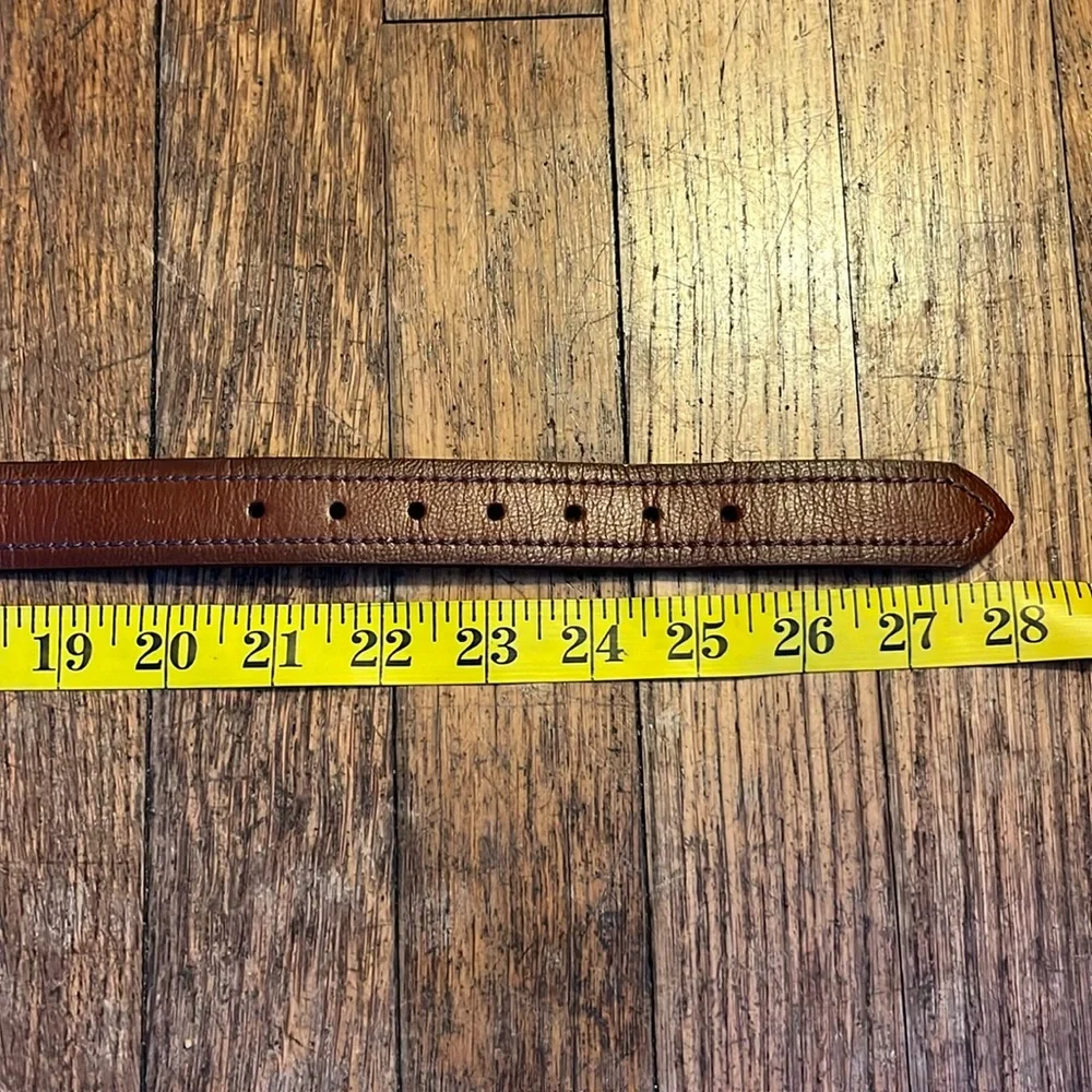 Columbia reversible belt brown black kids Small faux leather